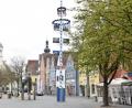Bild: hcz
Seit Samstag ziert die Innenstadt ein 23 hoher Maibaum.