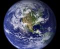 Bild: NASA Goddard Space Flight Center/dpa
Eine NASA-Aufnahme zeigt die westliche Hemisphäre der Erdkugel.