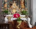 Bild: gi
Das Wallfahrtsjahr zur Wieskirche wurde eröffnet. Pfarrer Udo Klösel hielt sein erstes Pilgeramt in der Wieskirche.