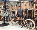 Bild: gib
Dicke Reifen, stylischer Rahmen, Bosch-Antrieb: Geschäftsführer Pero Desnica hat mit dem „Ruffian“, einer „Harley Davidson zum Treten“, ein erfolgreiches Nischenprodukt etabliert.