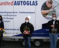Bild: fpoz
Im Bild von links Bürgermeisterin Margit Bayer, Geschäftsführer Thomas Bock und Achim Arzberger.