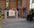 Bild: jr
Ein sechsköpfiges Ensemble des Evangelischen Posaunenchors umrahmte den Festgottesdienst an Christi Himmelfahrt musikalisch.