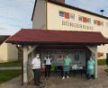 Bild: lgc
Corona-Teststation im Bushäuschen in Schlammersdorf
