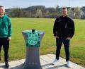 Bild: Talisa-Marie Hüttner
Riedens Teammanager Martin Hillen (links) mit dem neuen Spielertrainer der zweiten Mannschaft, Simon Heller.