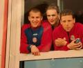 Bild: Richthammer/privat
Uwe Richthammer (links) Ende der 90er-Jahre mit Patrick Würl (Mitte) und Holger Seitz, der heute das NLZ des FC Bayern leitet.