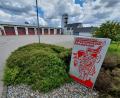 Bild: Tietz
Genau hinterhalb der Stele soll das Nebengebäude der Feuerwehr Nabburg für ihre beiden Oldtimer-Fahrzeuge entstehen.