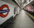 Bild: Kirsty Wigglesworth/AP/dpa
Ein Bahnsteig der U-Bahn-Station Oxford Circus in London. Großbritannien gilt nun als Virusvariantengebiet.