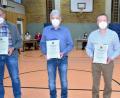 Bild: no
Von links Josef Margraf, Hans Pirner, Werner Englhard und Erster Bürgermeister Dieter Dehling.