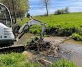 Bild: lgc
Der Bautrupp des Zweckverbandes zur Unterhaltung der Gewässer dritter Ordnung führte gemeinsam mit dem Bauhof auch in diesem Jahre wieder Maßnahmen im Gemeindebereich durch.
