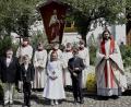 Bild: sck
Erstkommunion feierten Thomas Barth, Max Christl, Mia Schleicher und Paul Haberberger mit der Pfarrgemeinde St. Ägidius in Gunzendorf.