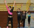 Bild: exb
Endlich darf wieder in der Turnhalle, noch dazu auf nagelneuen Geräten, trainiert werden.