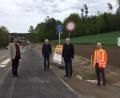 Bild: Christina Rosner/exb
Ein wichtiges Stück Strecke ist nun für Zweiradfahrer befahrbar. Es schließt Flossenbürg an den Radweg "Der Bockl" an.