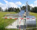Archivbild: Gabi Schönberger
Das Schätzlerbad muss vorerst noch geschlossen bleiben. Die Rutschen werden wohl die ganze Saison über nicht in Betrieb gehen.