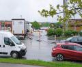 Bild: twi
Schon jetzt ist ein Teil der Einmündung in die Klaus-Conrad-Straße gesperrt und gibt einen Vorgeschmack auf die zu erwartende Verkehrssituation