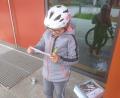 Bild: bk
Die Schnitzeljagd der TSG: Die Kinder sind mit Eifer bei der Sache