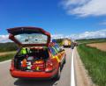 Bild: Feuerwehr Ursensollen
Nach einem Motorradunfall bei Unterleinsiedl versorgten die First Responder der Feuerwehr Ursensollen den Verletzten bis zum Eintreffen des Rettungsdienstes.