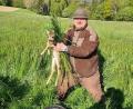 Bild: soj
Drohnenpilot Michael Sticht bei der Rettung eines Rehkitzes.