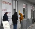 Bild: Petra Hartl
Corona-Testzentrum in der Amberger Apotheke St. Marien.