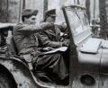 Archivbild: Kultur- und Militärmuseum Grafenwöhr
Elvis Presley wurde in der Oberpfalz als Panzerspäher eingesetzt und regelte unter anderem den Verkehr.