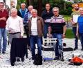 Bild: ld
Optimales Wetter herrschte bei der ersten Chorprobe des Männergesangvereins "Max Reger" am "Schlachthaus" nach langer Pause.
