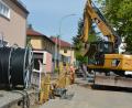 Bild: jr
In der Kolpingstraße (Bild) werden derzeit die Wasserleitungen ausgewechselt. Im Anschluss gehen die Arbeiten in der Parkstraße und der Kettelerstraße weiter. Bis Oktober sollen die Maßnahmen abgeschlossen sein.