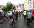 Bild: Kunz
Die Fahrraddemo von "Fridays for Future"-Aktivisten führte durchs Stadtgebiet. Die Abschlusskundgebung war vor dem Brunnen am Unteren Markt.