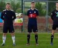 Bild: mnt
Der neue Trainer des TSV Winklarn, Philipp Fleischmann (von links) mit den Neuzugängen Ronald Dobmeier, Roman Fischer und Jonas Beer.