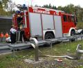 Symbolbild: spz
In und an einem Feuerwehrfahrzeug haben nur Einsatzkräfte etwas verloren. An so einem ähnlichen Fahrzeug der Windischeschenbacher Floriansjünger machte sich aber am Sonntag eine Gruppe Betrunkener zu schaffen.