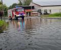 Bild: mde
In Kemnath musste die Feuerwehr Wasser in der Unterführung der Bundesstraße 22 in der Röntgenstraße abpumpen.