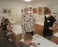 Bild: Karl Stumpfi / exb
Tanja und Valentin Lennert (von rechts) leiteten die Teilnehmer beim Workshop des Kreisjugendrings an.