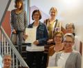 Bild: Julia Wiesend, Donum Vitae/exb 
Bei Donum Vitae standen Ehrungen an (von links): Ute Schieder (Leiterin der Beratungsstellen), Michaela Mußemann (Bevollmächtigte), Sieglinde Biller (20 Jahre), Stephanie Bogner (15 Jahre), Gudrun Zilch (20 Jahre), Cornelia Rubenbauer-Pickl (20 Jahre), Sonja Keßler (15 Jahre).