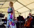 Bild: Kunz
Sopranistin Gabriela Kopperová singt die Arie "Adele" aus "Die Fledermaus" von Johann Strauß.