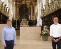 Bild: pz
Der neue Basilika-Mesner Thomas Tremmel (links) zusammen mit Stadtpfarrer Dr. Thomas Vogl.