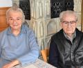 Bild: no
Betty und Hans Herbst: Sie führte bis 2004 in Illschwang einen Gemischtwarenladen, er verkörperte bis 1992 im Dorf die Post.
