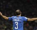 Bild: Luca Bruno/dpa
Italienisches Pathos in einer Person: Im Auftaktspiel der EM gegen die Türkei wird es ruppig zu gehen. Dabei wird Giorgio Chiellini kräftig mithelfen.