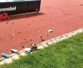 Bild: stg
An der Schulsportanlage haben unbekannte Vandalen wieder einmal ihr Unwesen getrieben.