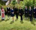 Bild: Fotohaus Jäger
Die Gruppe des ersten Konfirmationsgottesdienstes vom Sonntag in St. Johannis Rosenberg.