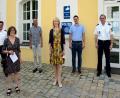 Bild: gac
Einig, dass die Sicherheitslage im Landkreis insgesamt gut ist, sind sich (von links): Polizeihauptkommissar Alexander Ehemann, Lydia Zahner (Zweite Bürgermeisterin Etzelwang), Peter Achatzi (Bürgermeister Neukirchen), Brigitte Bachmann (Bürgermeisterin Birgland), Benjamin Hiltl (Zweiter Bürgermeister Illschwang) und Erster Polizeihauptkommissar Michael Kernebeck.