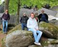 Bild: Holger Stiegler
Sorgen für "Der Watzmann ruft" bei den Luisenburg-Festspielen: (v.l.) Musikalischer Leiter Christian Auer, Regisseur Robert Draxler, Schauspieler Christopfer Schulzer, Regie-Assistentin Marie-Louise van Kisfeld, Regisseur und Schauspieler Peter Hohenecker.