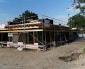 Bild: Portner
Der Neubau des städtischen Kindergartens im Wiesengrund geht voran. Der Bezug ist für Januar 2022 geplant.