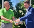 Bild: gis
Geschäftsführer Ferdinand Reb (links) und Landrat Florian Wiedemann, Vorsitzender der Tourismuszentrale Fichtelgebirge, haben einiges vor.