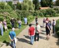 Bild: Leben Plus/exb
Das Netzwerk „Leben Plus“ hatte zu einer Runde Boule in den Fischhofpark Interessierte aus der Altersgruppe „60 plus“ eingeladen. Als versierter Kenner des Spiel war Kreis-Seniorenbeauftragter Peter Gold dabei.