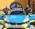 Bild: stg
Polizeihauptkommissar Harald Fuchs (r.) ist neuer Stellvertreter des Kemnather Polizeichefs Bernhard Gleißner.