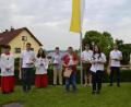 Bild: gi
Sechs Ministranten wurden von Pfarrer Udo Klösel und den beiden neuen Oberministranten aus ihrem Dienst verabschiedet. Für diese lange Zeit wurde ihnen herzlich gedankt.
