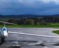 Bild: Helmut Joost/exb
Im doppelsitzigen Segelflugzeug „Arcus M“ erreichten die Piloten der SFG Steinwald Marc Fuchs und Helmut Joost eine Durchschnittsgeschwindigkeit von 94 km/h.