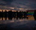 Bildmontage: Peter Müller
Das BHS-Gebäude in Regenbogenfarben.