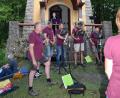 Bild: wku
Den Gottesdienst am Donnerstagabend vor der Johanniskapelle gestalteten Pfarrer Matthias Ahnert und der Posaunenchor um seine Leiterin Bettina Schröck.