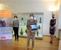 Bild: Kunz
Sie stellen das neue "Kinder im Museum"-Angebot vor (von links): Robert Stahl, Stefanie Dietz, Irene Fritz mit einem Video, das online gezeigt wird, sollte das Museum wieder geschlossen werden müssen und Stephanie Forster.