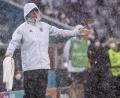 Bild: Kai Pfaffenbach/dpa
Nicht nur Jogi Löw stand gegen Ungarn im Regen, sondern auch viele Fans, einige aus der Oberpfalz.