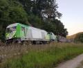 Archivbild: Josef Schießl
Holz hatte ein Güterzug geladen, der im August 2019 eineinhalb Stunden ungebremst durch die Lande rollte und schließlich bei Schwarzenfeld im Landkreis Schwandorf zum Stehen kam.